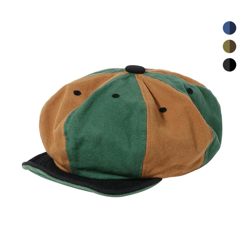 Newsboy Cap Ivy - Berretto in puro cotone Oohmy Twill,