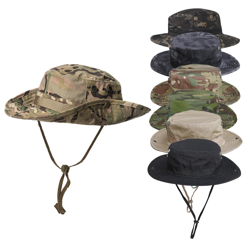 Boonie Hat Tactical - Cappello Boonie Traspirante con Protezione Solare